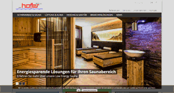 Desktop Screenshot of hofergroup.com